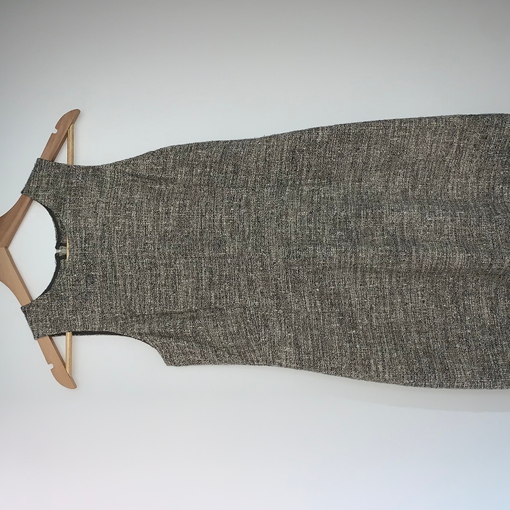 Theory Tweed A-Line Dress